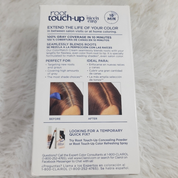 CLAIROL Nice 'N Easy Root Touch Up Medium Auburn/Reddish Brown #5R hair color - Picture 7 of 9